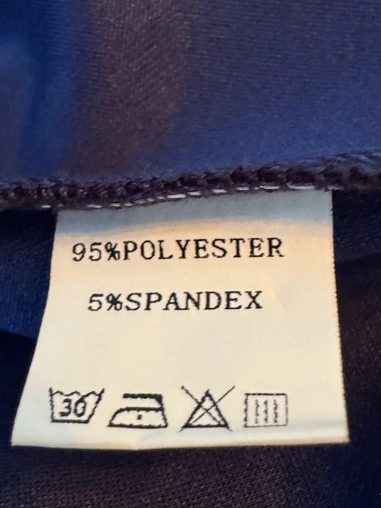 Odizli women’s Navy Blue Sailor Dress with Light Blue Accents small NWT - Picture 7 of 7